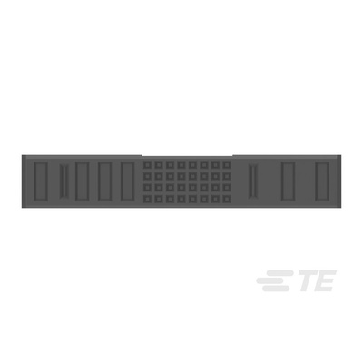TE Connectivity MULTI-BEAM XLE Series Vertical PCB Mount Heavy Duty Power Connector, 40-Contact, 4-Row, 2.54 mm, 5.08