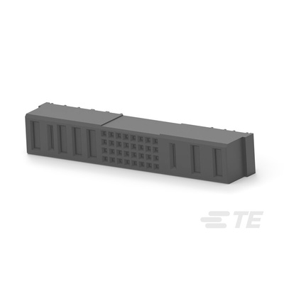 TE Connectivity MULTI-BEAM XLE Series Vertical PCB Mount Heavy Duty Power Connector, 40-Contact, 4-Row, 2.54 mm, 5.08