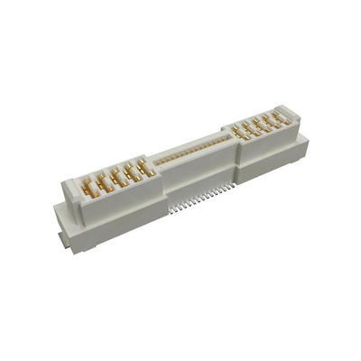 Amphenol Communications Solutions ComboStak Series Vertical Surface Mount PCB Socket, 40-Contact, 2-Row, Solder