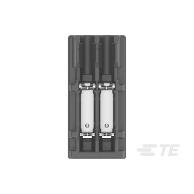TE Connectivity MICRO CT Series Straight Cable Mount, IDC PCB Socket, 2-Contact, 1-Row, 1.2mm Pitch, IDC Termination