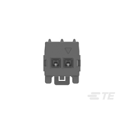 TE Connectivity MICRO CT Series Straight Cable Mount, IDC PCB Socket, 2-Contact, 1-Row, 1.2mm Pitch, IDC Termination