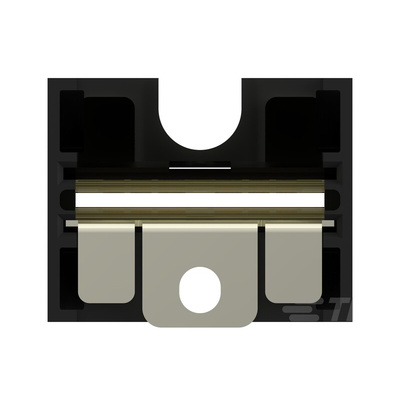 TE Connectivity 1643903 Series Vertical Screw Mount Busbar Connector, 2-Contact, Screw Termination