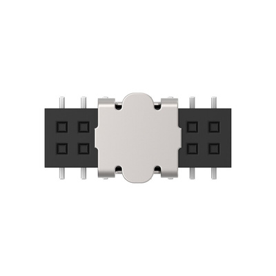 TE Connectivity 1MM-R Series Vertical Board Mount PCB Socket, 16-Contact, 2-Row, 1mm Pitch, Surface Mount Termination