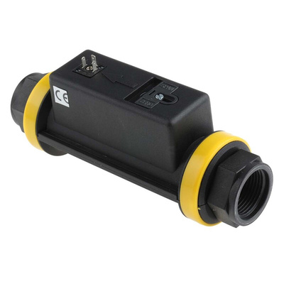 Parker Flow Transducer, 2 → 150 L/min, Analogue Output, 24 V dc, 1 in Pipe
