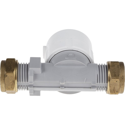 RS PRO Radial Flow Turbine Flow Meter for Liquid, 0.25 L/min Min, 6.5 L/min Max