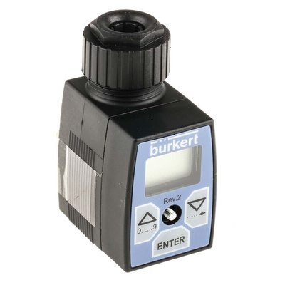 Burkert Panel Mount Flow Controller, PWM Output, 24 V dc