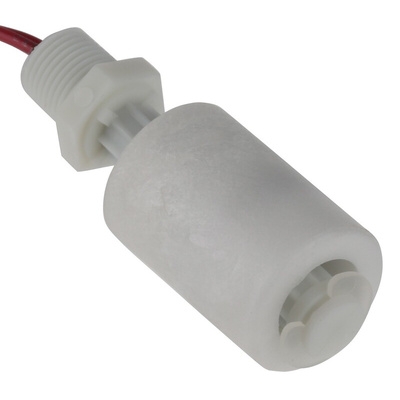 Gems Sensors LS-3 Series Vertical Polypropylene Float Switch, Float, 610mm Cable, SPST NO/NC