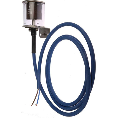 Gems Sensors LS-270-E Series Cable Mount Stainless Steel Float Switch, Float, 2m Cable, SPST NO