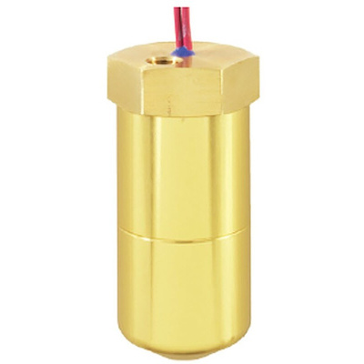 Gems Sensors LS-159000 Series Vertical Aluminium Float Switch, Float, 610mm Cable, SPST NC
