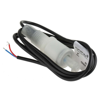 Sensata / Cynergy3 RSF100 Series Vertical Polypropylene Float Switch, Float, 1m Cable, NO/NC, 240V ac Max, 120V dc Max