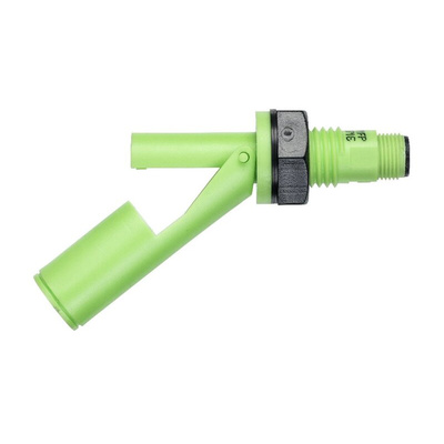 Sensata / Cynergy3 RSF40 Series Horizontal Polyvinylidene Fluoride Float Switch, Float, NO/NC, 240V ac Max, 120V dc Max
