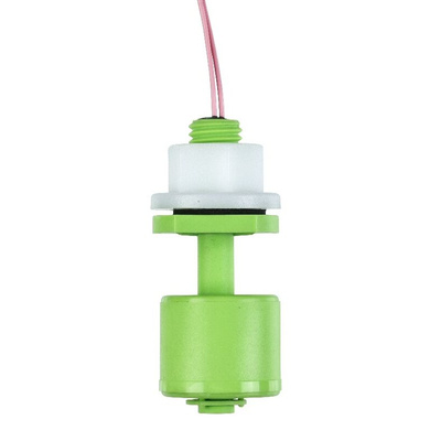 Sensata / Cynergy3 RSF50 Series Vertical Polyvinylidene Fluoride Float Switch, Float, 1m Cable, NO/NC, 240V ac Max,