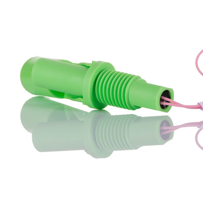 Sensata / Cynergy3 RSF70 Series Vertical Polyvinylidene Fluoride Float Switch, Float, 1m Cable, NO/NC, 240V ac Max,
