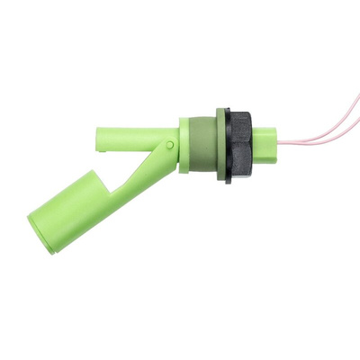 Sensata / Cynergy3 RSF70 Series Horizontal Polyvinylidene Fluoride Float Switch, Float, 1m Cable, NO/NC, 240V ac Max,