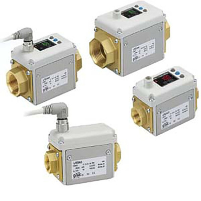 SMC LFE Series Flow Controller, 20 L/min, 24 V dc