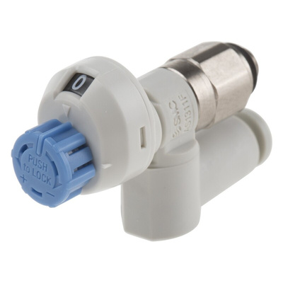 SMC AS Series Panel Mount Flow Controller, 90 L/min, 4 mm Pipe