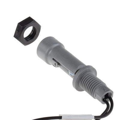Sensata / Cynergy3 LLF40 Series Horizontal Internal Polyphenylene Sulfide Float Switch, 1m Cable, SPNO, 300V ac Max,