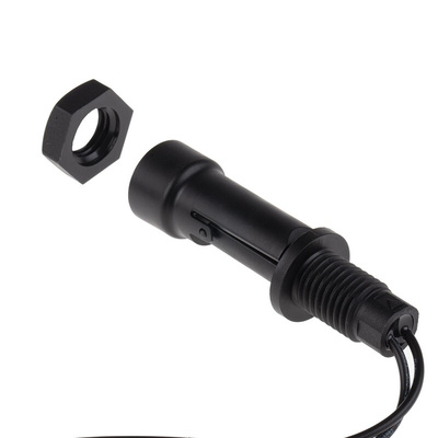 Sensata / Cynergy3 LLF 70 Series Horizontal External Nylon Float Switch, Float, 1m Cable, SPNO, 240V ac Max, 120V dc Max