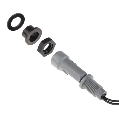 Sensata / Cynergy3 LLF 70 Series Horizontal External Polyphenylene Sulfide Float Switch, 1m Cable, SPNO, 240V ac Max,