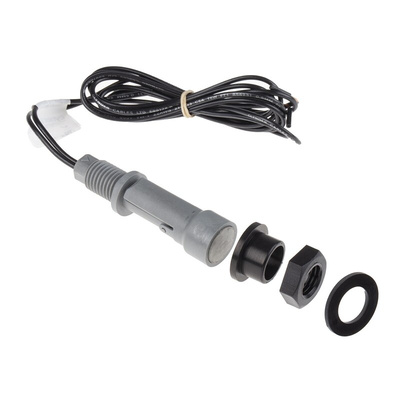 Sensata / Cynergy3 LLF 70 Series Horizontal External Polyphenylene Sulfide Float Switch, 1m Cable, SPNO, 240V ac Max,