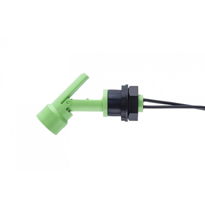 Sensata / Cynergy3 LLF 70 Series Horizontal External Polyvinylidene Fluoride Float Switch, Float, 1m Cable, SPNO, 300V