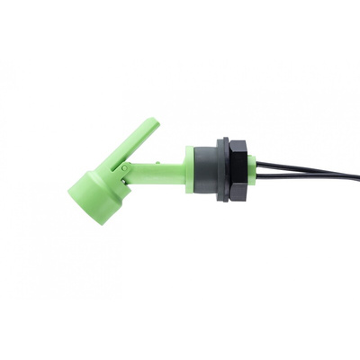 Sensata / Cynergy3 LLF 70 Series Horizontal External Polyvinylidene Fluoride Float Switch, Float, 1m Cable, SPNO, 240V
