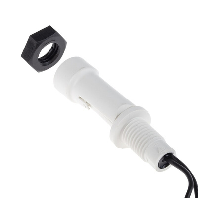 Sensata / Cynergy3 LLF 70 Series Horizontal External Polypropylene Float Switch, Float, 1m Cable, SPNO, 300V ac Max,