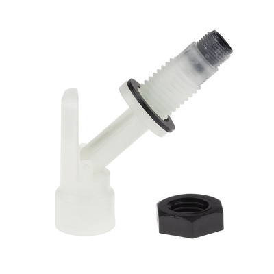 Sensata / Cynergy3 LLF 70 Series Horizontal External Polypropylene Float Switch, Float, SPNO, 300V ac Max, 300V dc Max