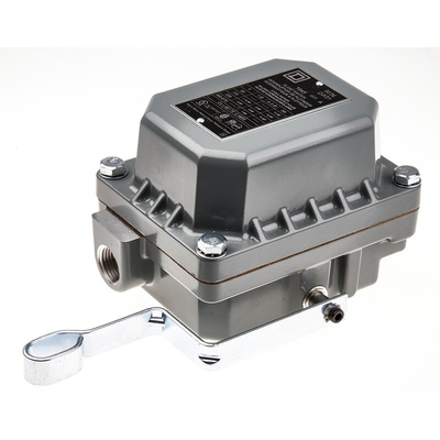 Telemecanique Sensors 9036 Series Pedestal Mount Cast Aluminium Float Switch, Float, 2 NC DPST, 230 (Single Phase) V,