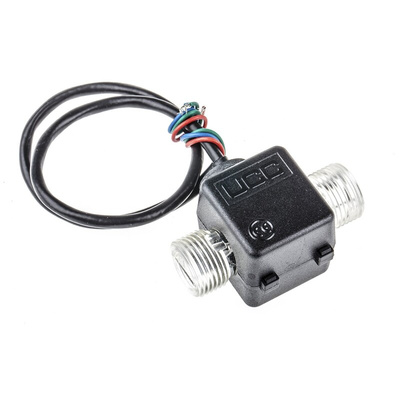 Parker S Series Variable Area Flow Meter for Liquid, 1 L/min Min, 25 L/min Max