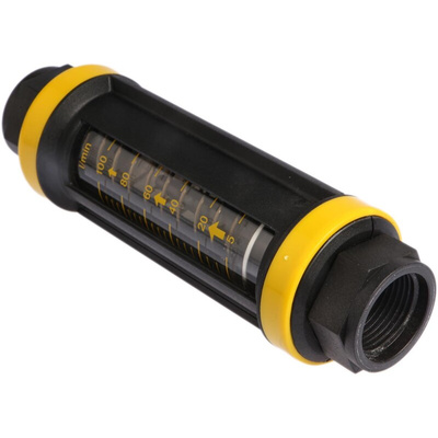 Parker Easiflow Series Variable Area Flow Meter for Liquid, 5 L/min Min, 100 L/min Max