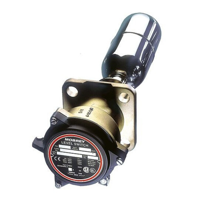 Delta-Mobrey Side Mount Aluminium Bronze Float Switch, Float Level Switch, SPST, 440V ac Max, 240V dc Max