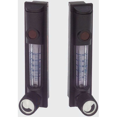Key Instruments MR3000 Series Variable Area Flow Meter for Liquid, 20 ccm Min, 300 cm³/min Max