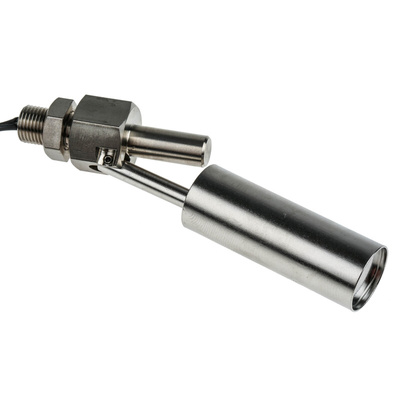 WIKA Horizontal Stainless Steel Float Switch, Float, 500mm Cable