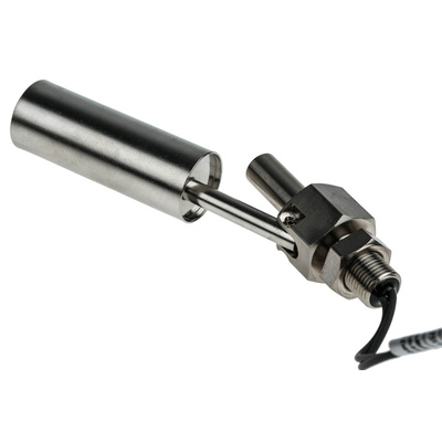 WIKA Horizontal Stainless Steel Float Switch, Float, 500mm Cable