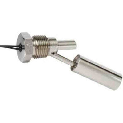 WIKA Horizontal Stainless Steel Float Switch, Float, 500mm Cable