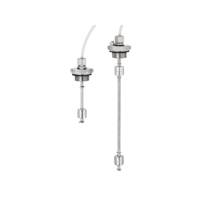 Sensata / Cynergy3 Vertical 316L Stainless Steel Float Switch, Float, 164mm Cable, SPST NC, 200V ac Max, 120V dc Max