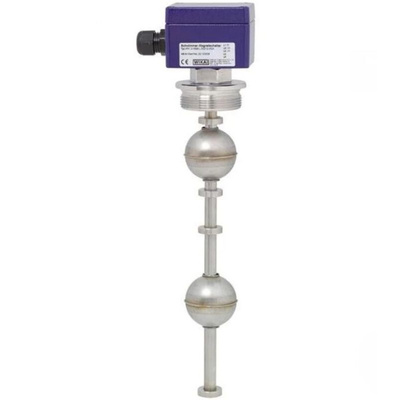 WIKA ERV Series Threaded Stainless Steel Float Switch, Float, SPDT, 50V ac Max, 75V dc Max