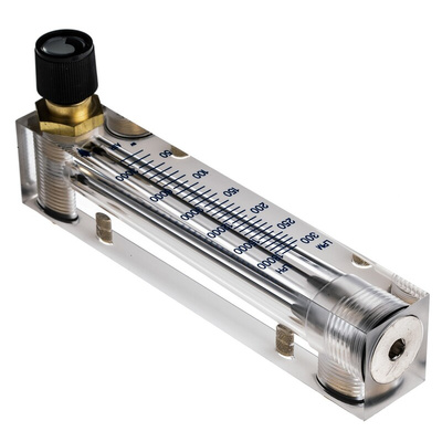 Key Instruments FR4500 Series Variable Area Flow Meter for Gas, 30 L/min Min, 280 L/min Max