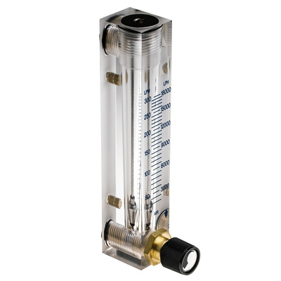 Key Instruments FR4500 Series Variable Area Flow Meter for Gas, 30 L/min Min, 280 L/min Max