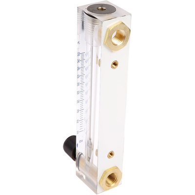 Key Instruments FR4500 Series Variable Area Flow Meter for Liquid, 0.8 L/min Min, 9 L/min Max