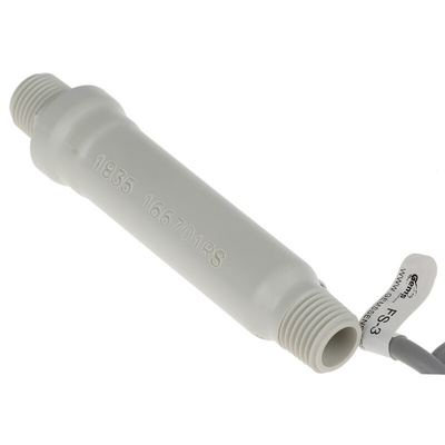 Gems Sensors FS-3 Series Piston Flow Sensor for Liquid, 0.2 L/min Max