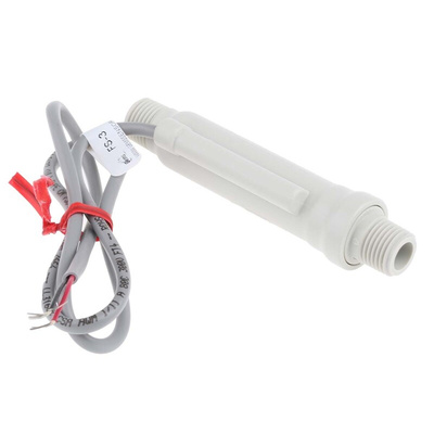 Gems Sensors FS-3 Series Piston Flow Sensor for Liquid, 2 L/min Max