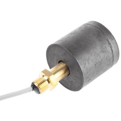 Gems Sensors Horizontal, Vertical Brass/NBR Float Switch, Float, 1m Cable, Relay