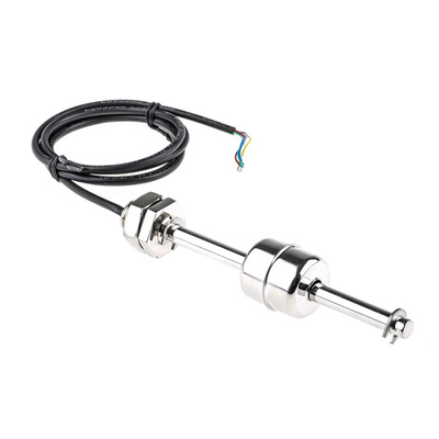 Sensata/Cynergy 3 SSF67 Series Vertical Stainless Steel Float Switch, Long Reach Float, Direct Load, 250V ac Max, 120V