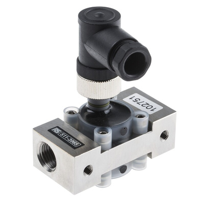 RS PRO Turbine Flow Meter for Liquid, 0.25 L/min Min, 6.5 L/min Max