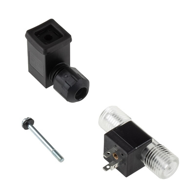 Gems Sensors FT-210 Series Turbine Flow Sensor for Liquid, 0.026 gal/min Min, 0.65 gal/min Max