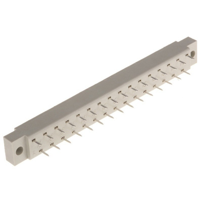 ASSMANN WSW 5mm Pitch 31 Way 2 Row Straight Female DIN 41617 Connector, Solder Termination, 2A