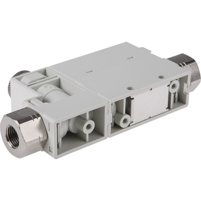 SMC Compact Mount Flow Controller, 1 → 50 L/min, PNP Output, 24 V dc, 1/8 in Pipe