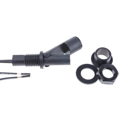 Sensata/Cynergy 3 RSF70 Series Horizontal External Nylon Float Switch, Float, 1m Cable, NO/NC, 300V ac Max, 300V dc Max